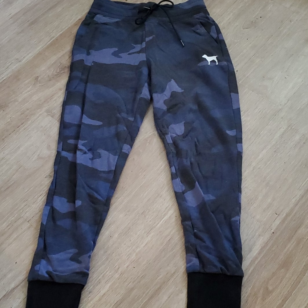Pink sweats camo